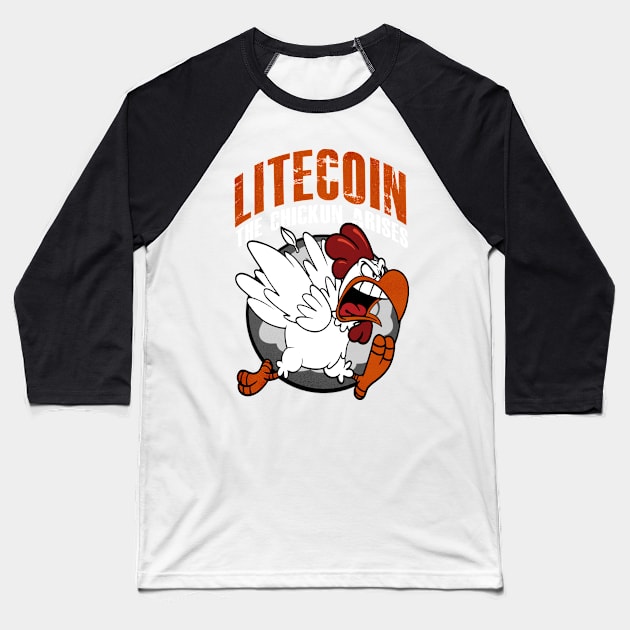 The Chickun Arises LTC Baseball T-Shirt by kurticide